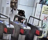 지하철역 카드태그모습