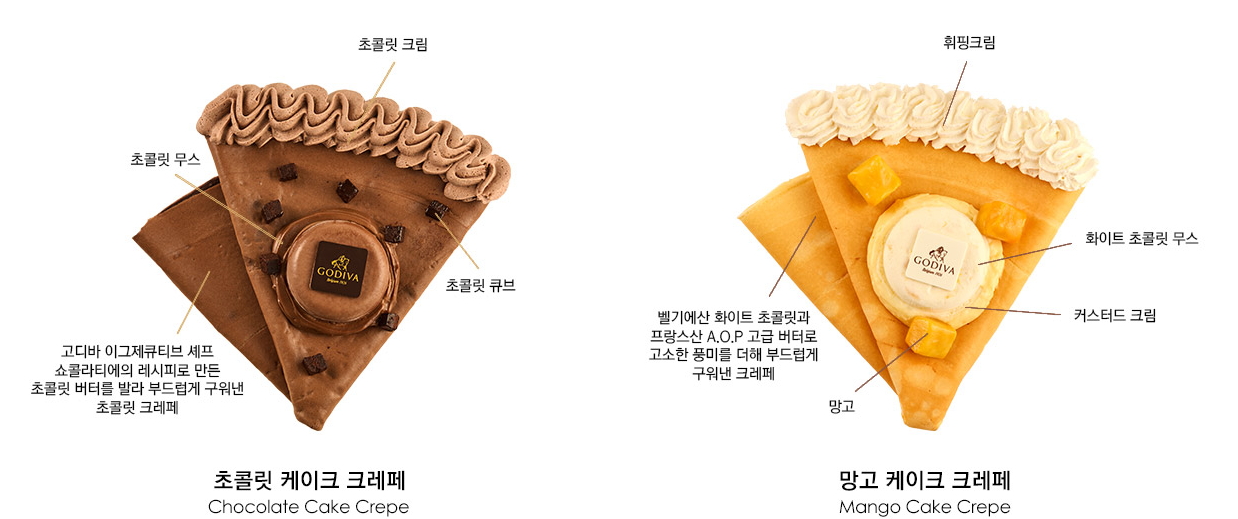 고디바 크레페