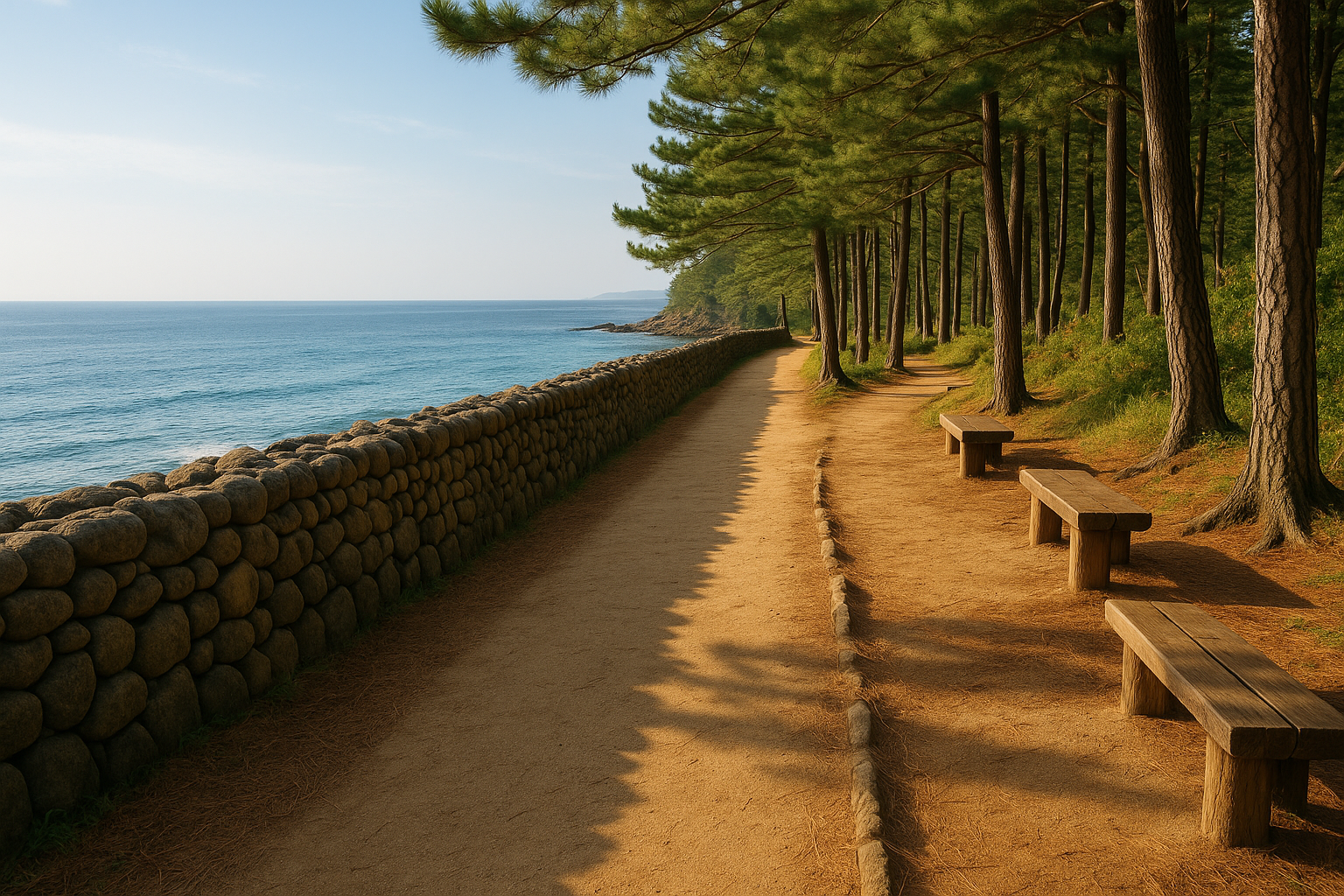 동해 바다와 숲길이 만나는 곳, 부곡돌담마을 해안숲공원 여행 가이드