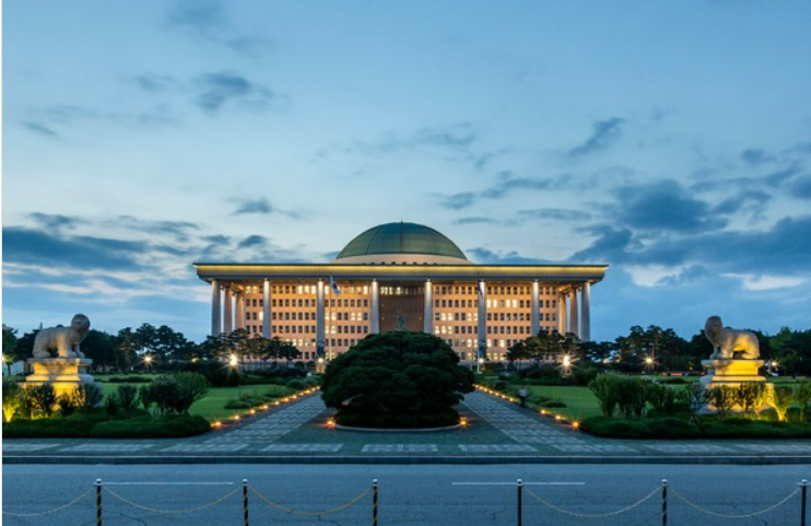 국회의사당 야경