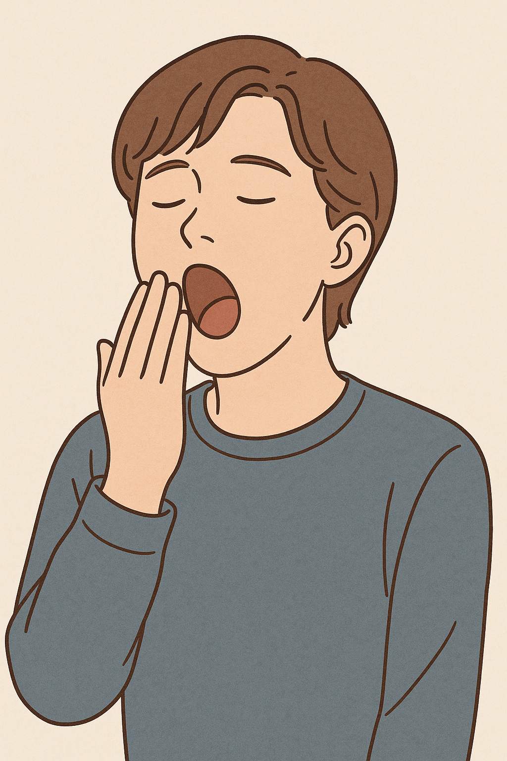 하품하는 이유