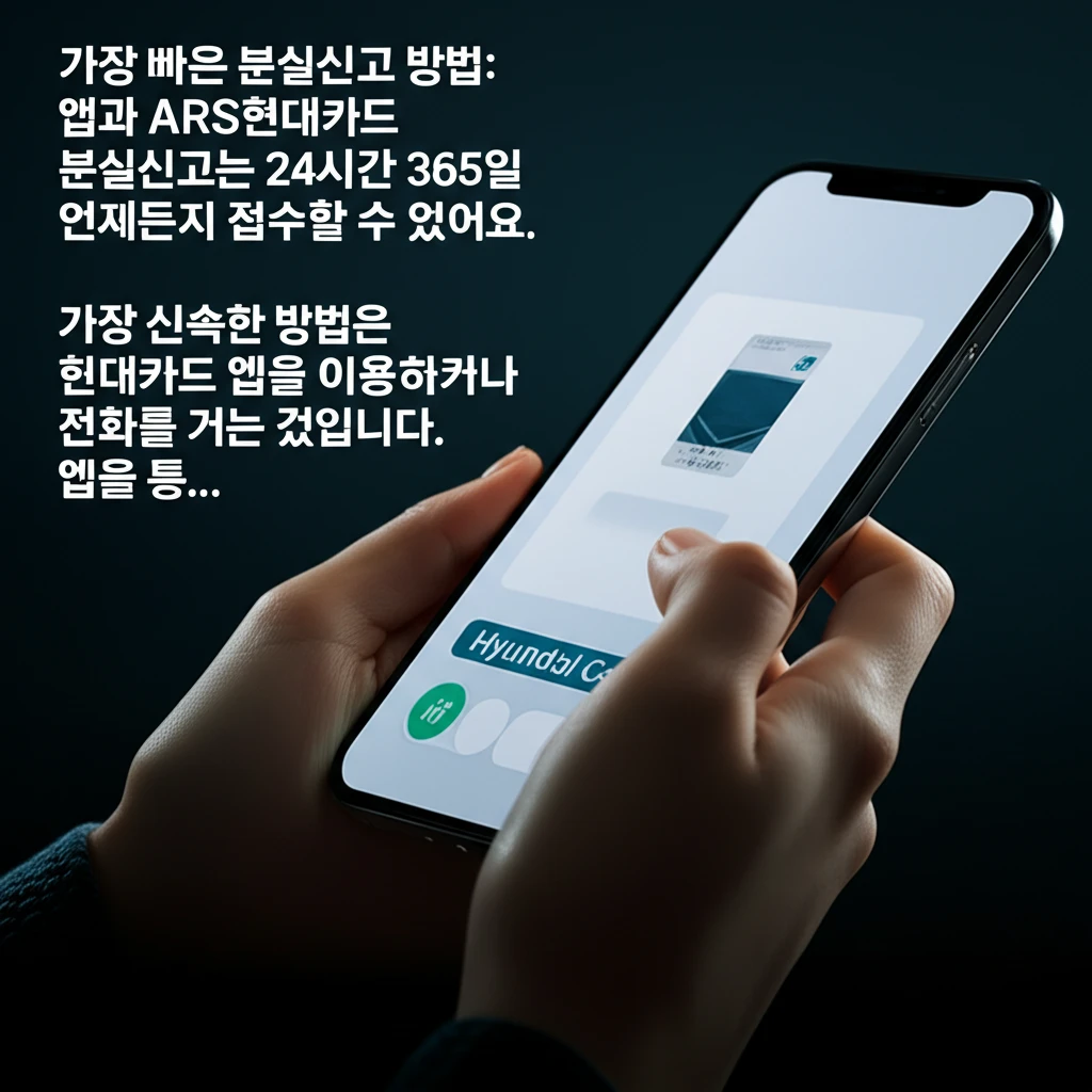 현대카드 분실 시 대처법: 빠른 신고..