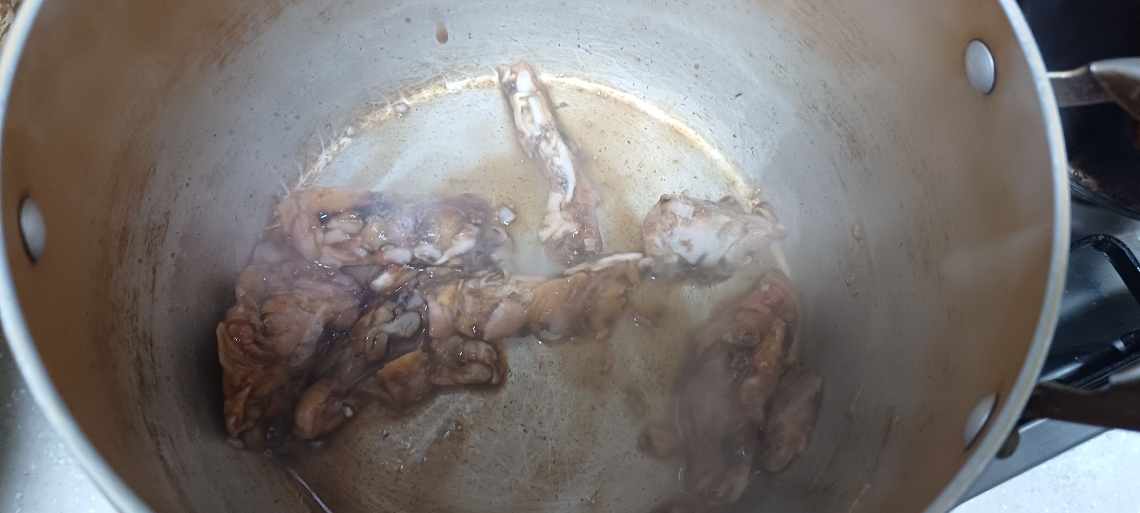 냉동 조갯살 녹이기