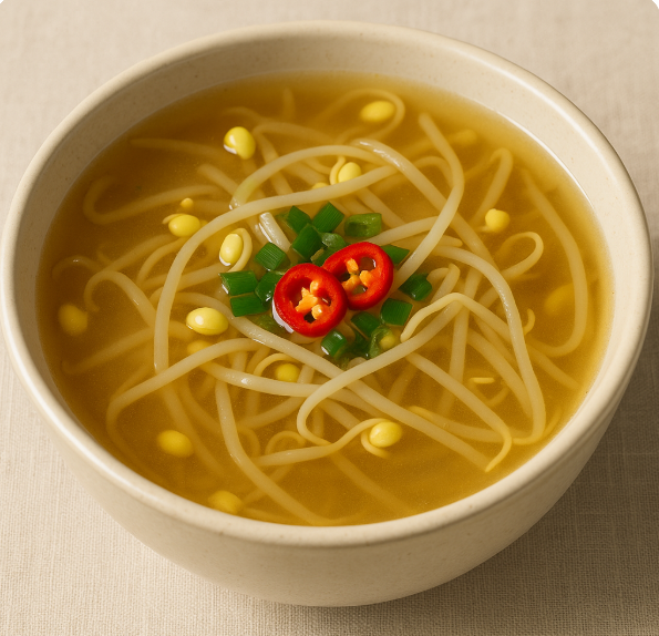 숙취해소에 좋은 콩나물국