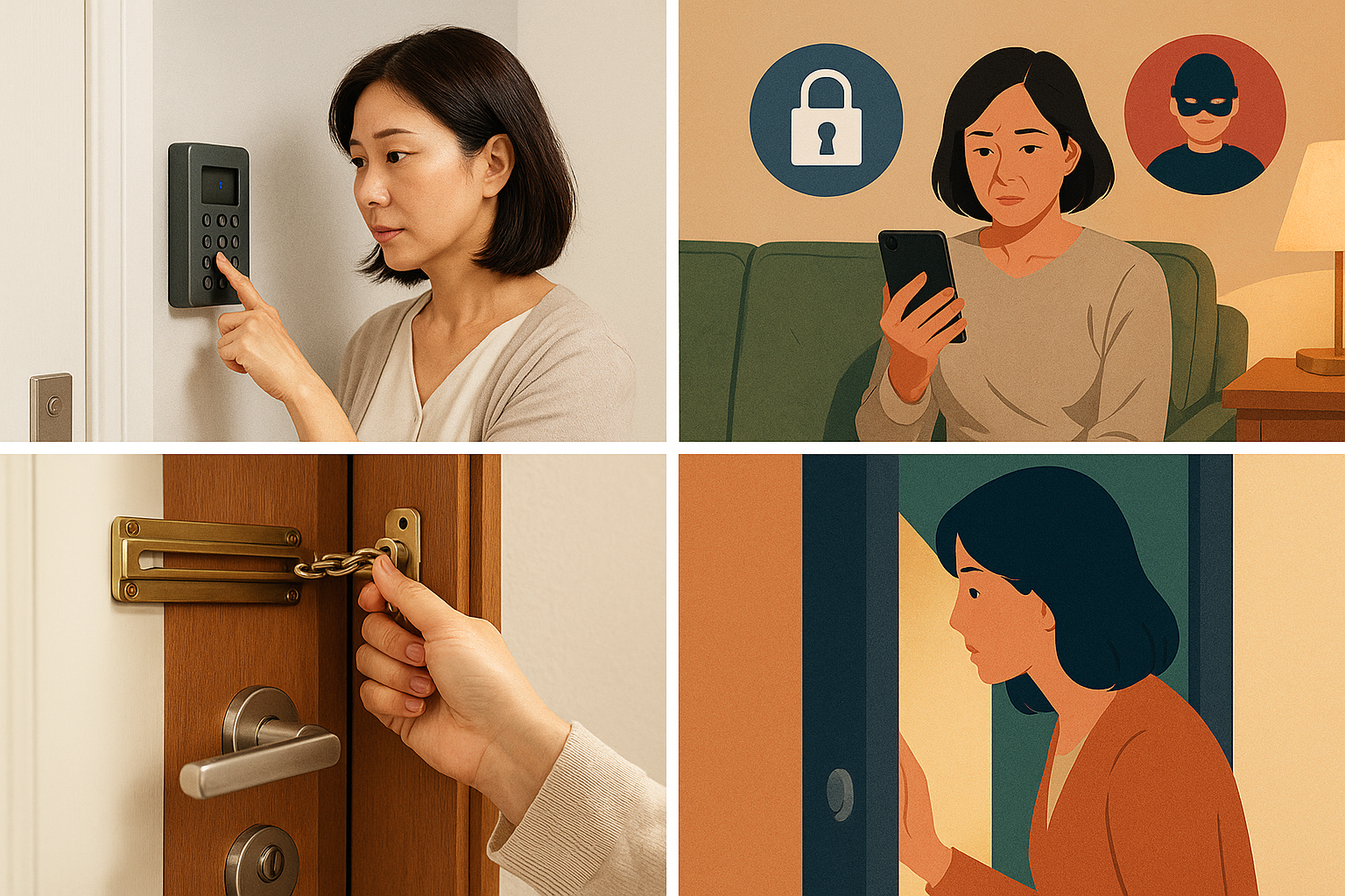 혼자 사는 40대를 위한 생활 보안 팁