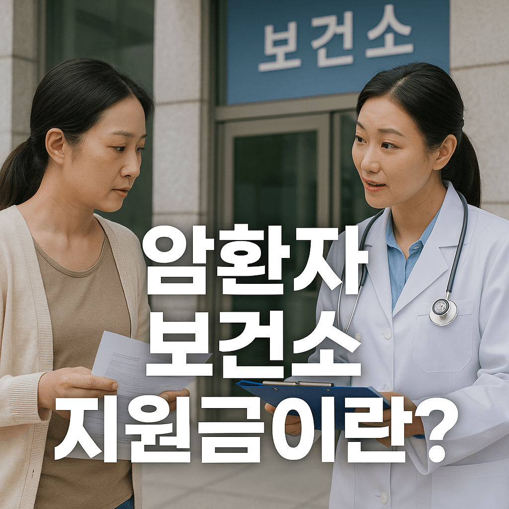 보건소 지원금이란