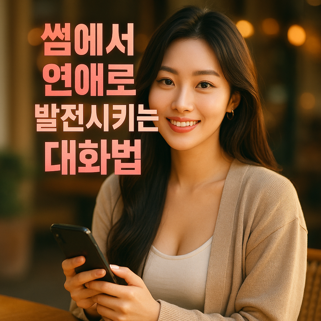 썸에서 연애로 발전시키는 대화법 2025