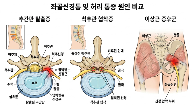 단면 비교 일러스트