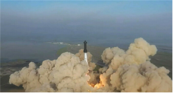 스타십-최초 궤도비행테스트