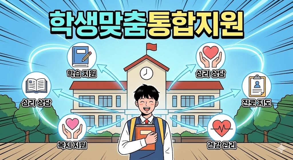 학교가 아이를 맞춘다, '학생맞춤통합지원' 체계 구축