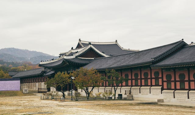 경복궁 궁궐 안 마당