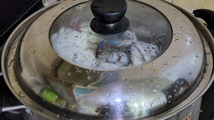 들통-꽃게찜