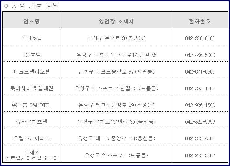 할인 가능한 호텔
