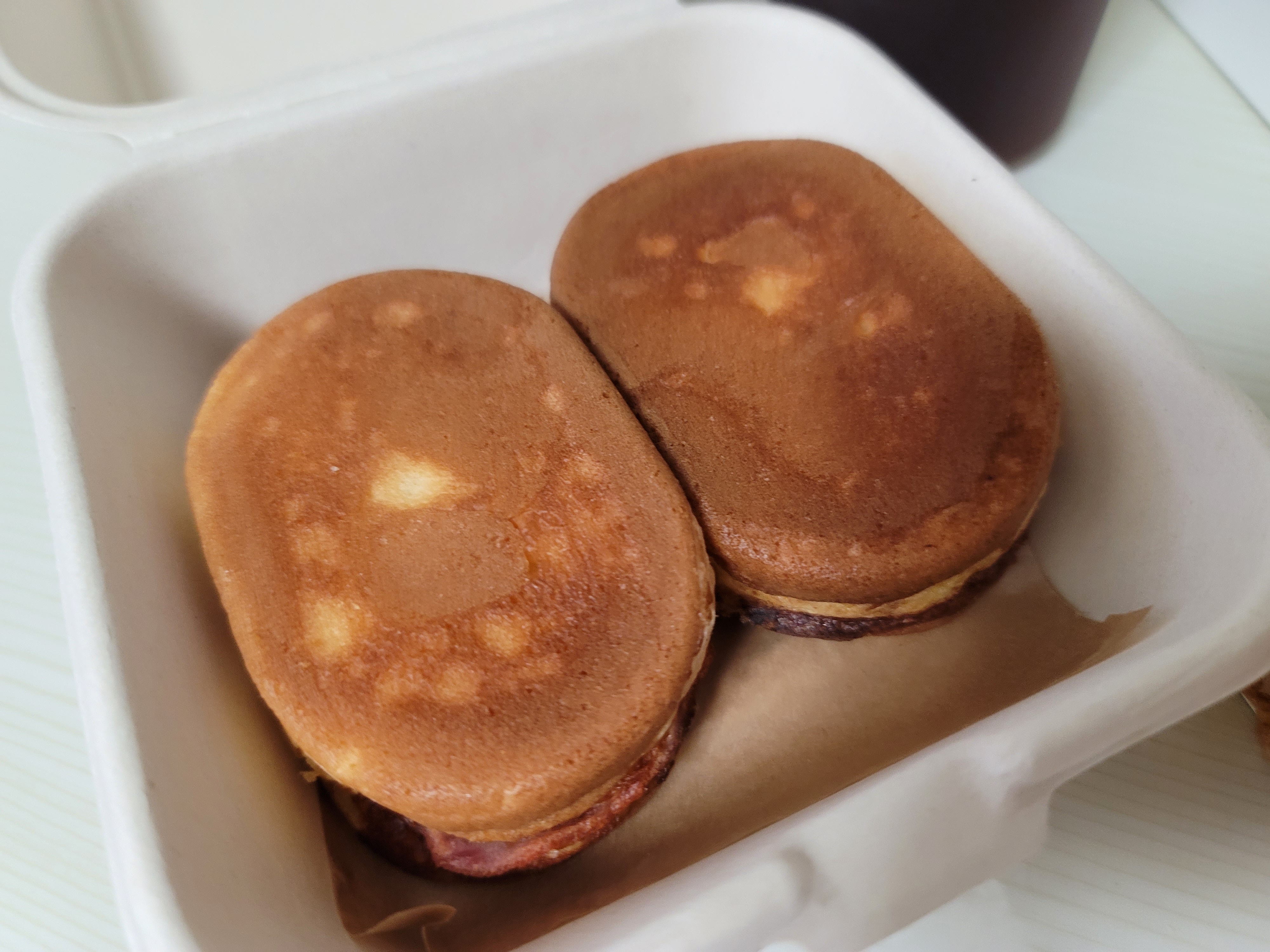 맨날맨날커피 카페 햄치즈 계란빵