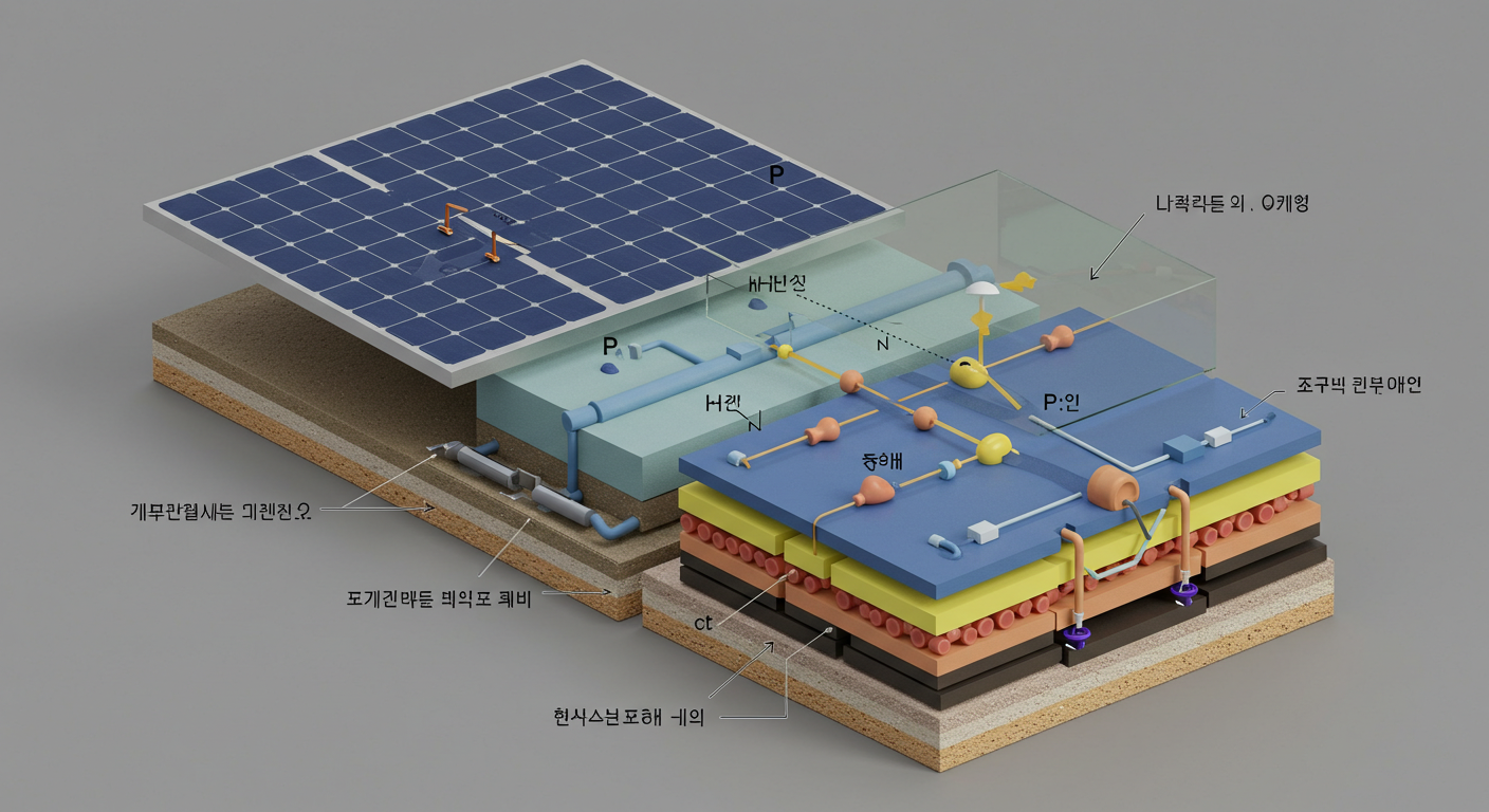 태양전지의 구조와 작동 방식