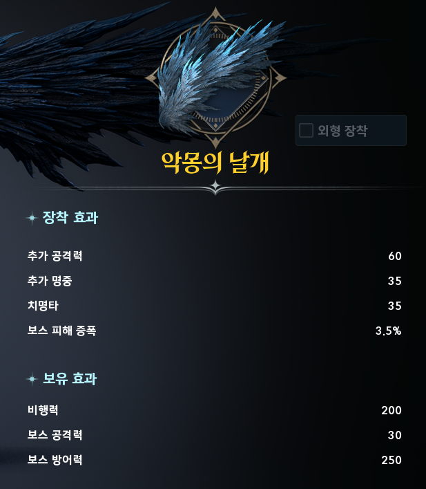 아이온2 악몽의 날개