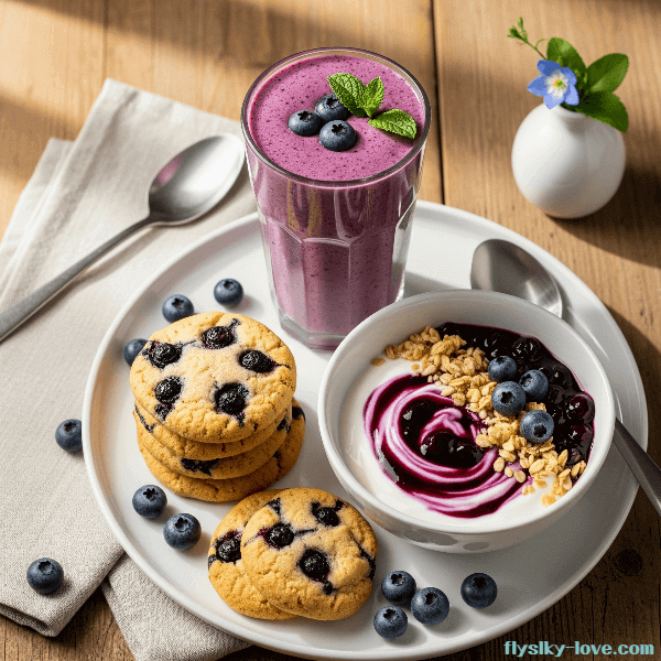 블루베리를 활용한 음식