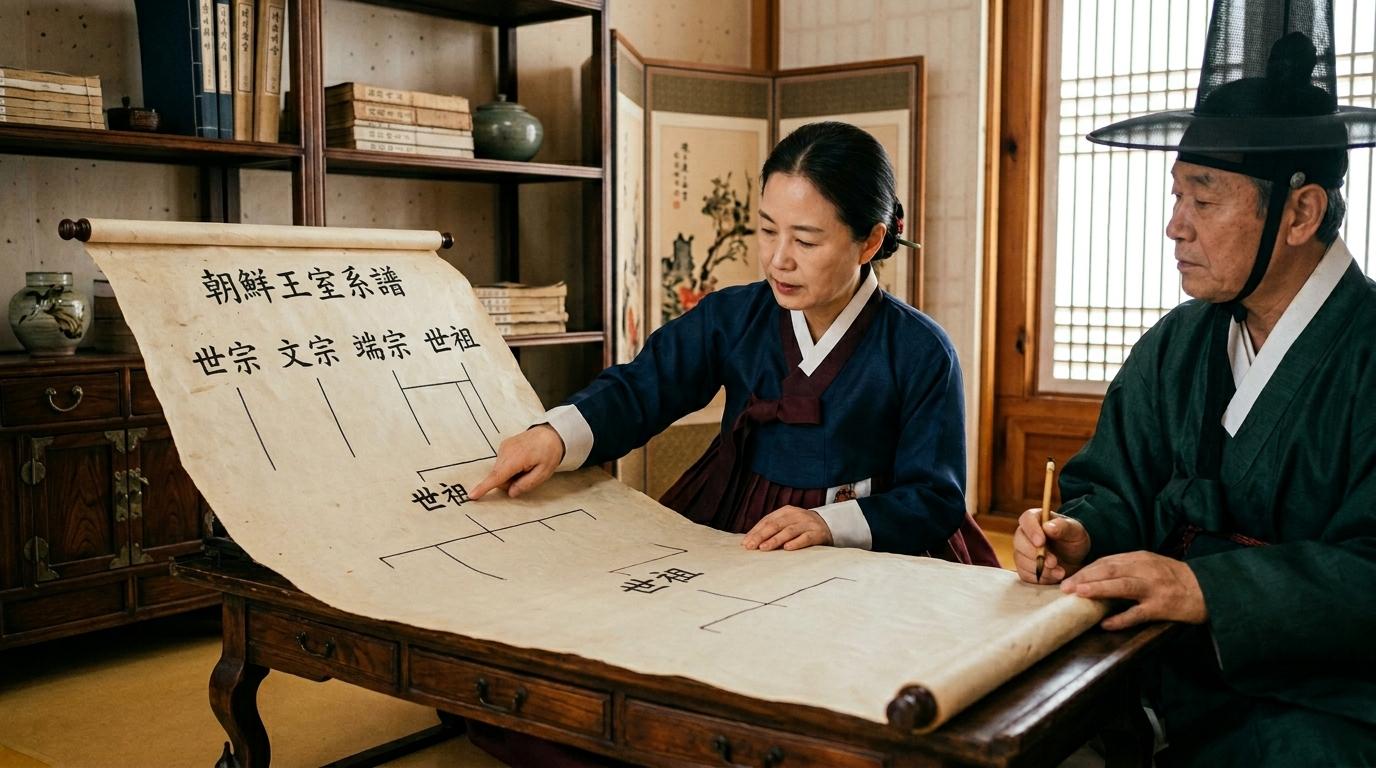 조선왕조 가계도 세조