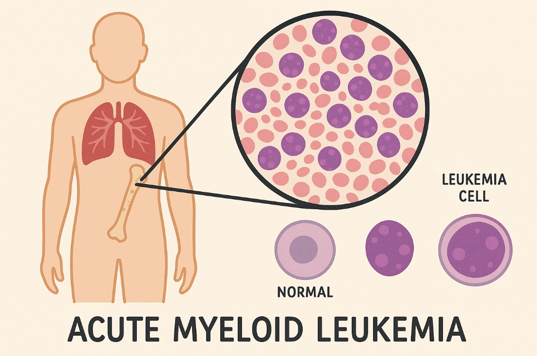 급성 골수성 백혈병 관련 자료 사진
