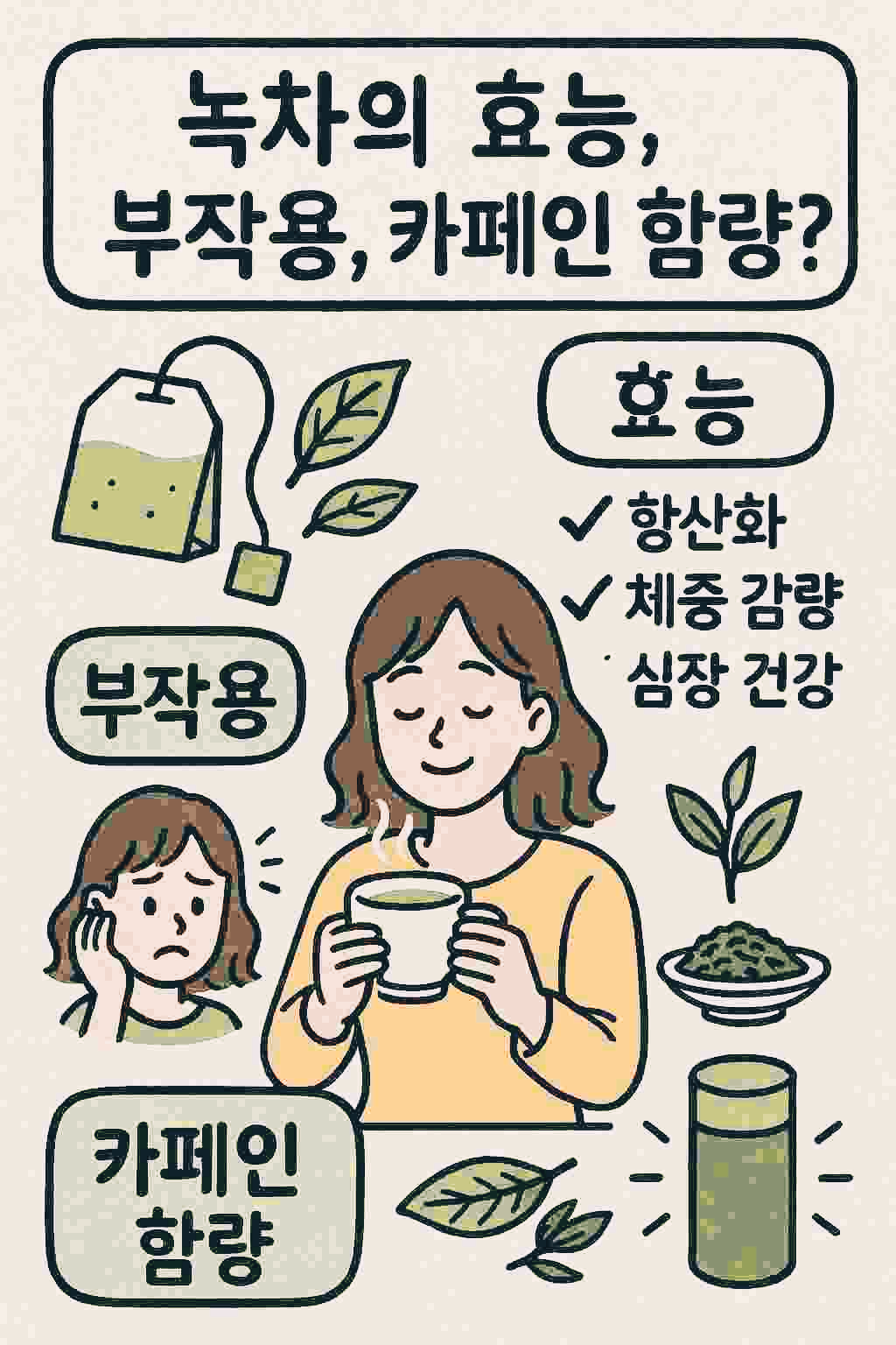 녹차 카페인