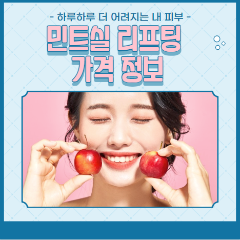 민트실 리프팅 가격 정보