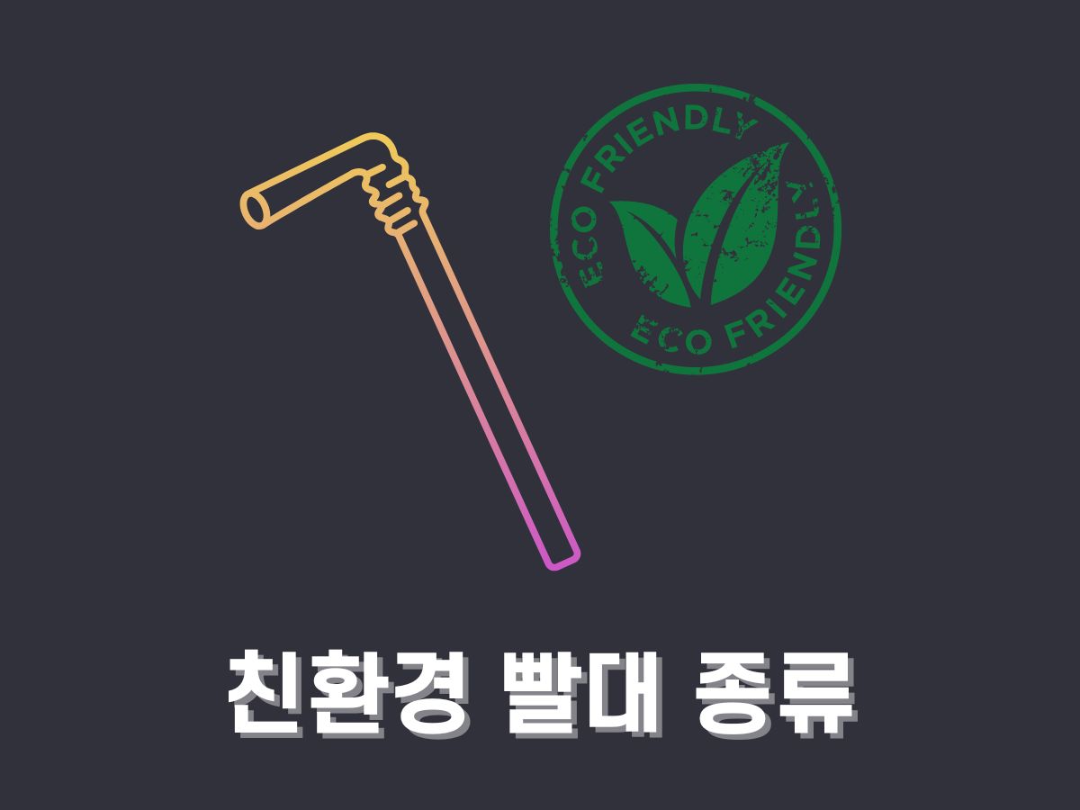 TOP 7 친환경 빨대 종류, 가격 (종이, 옥수수, 쌀, 대나무 등)