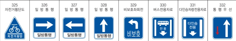 교통안전표지판