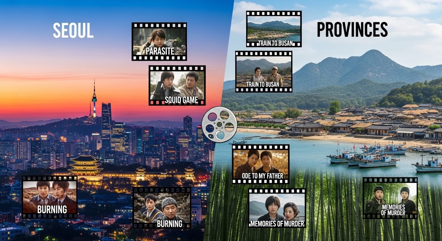 한국 영화 : 서울과 지방의 공간미학