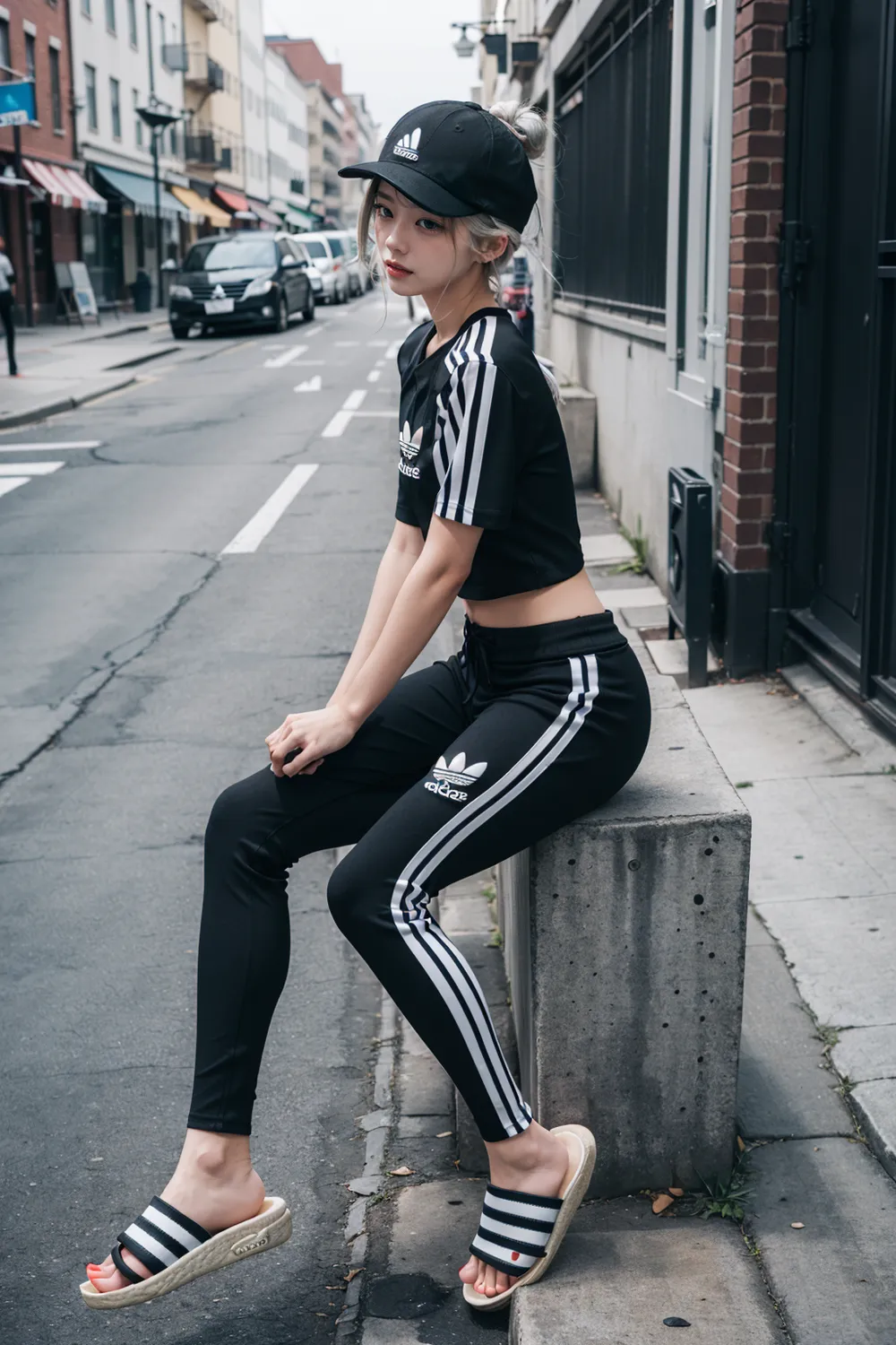 AI 그림 - 아디다스