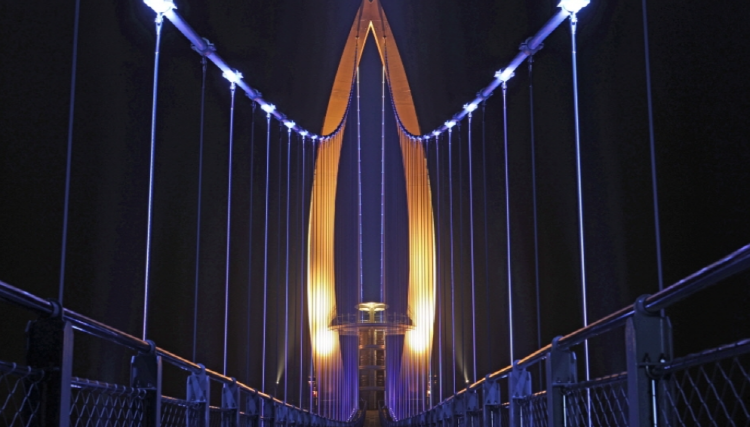 옥정호 출렁다리