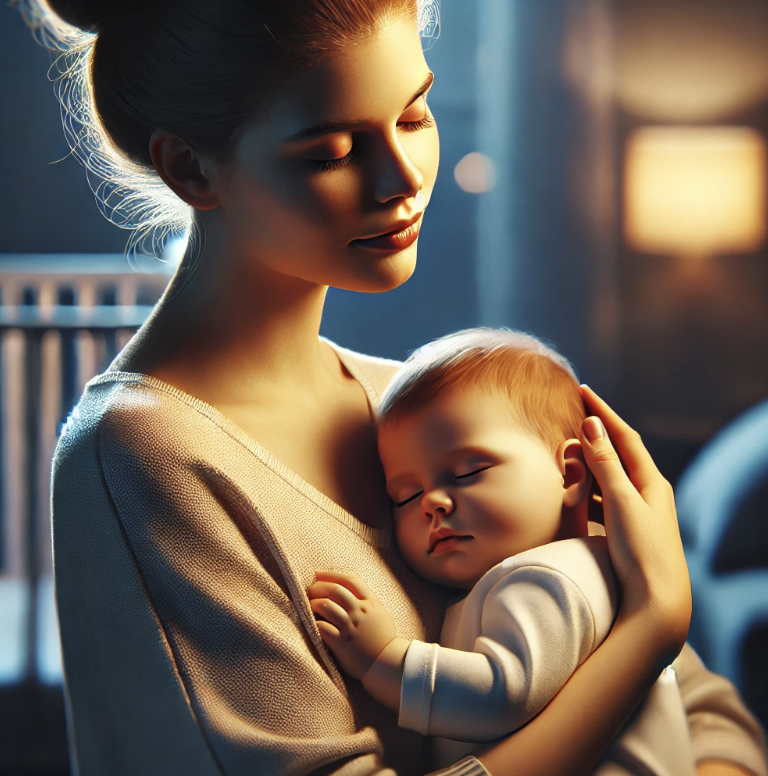 수면법 적용중인 엄마