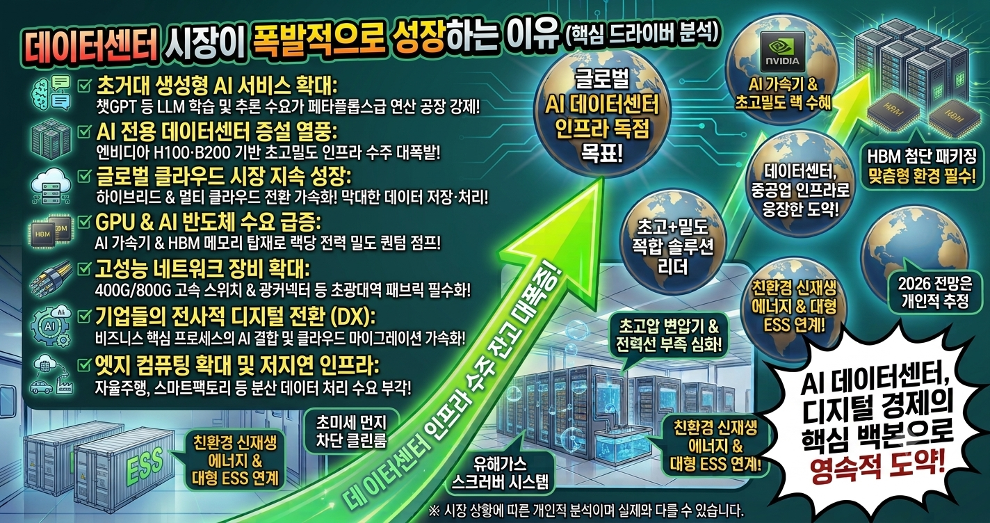 데이터센터 시장이 성장하는 이유
