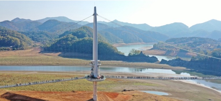 옥정호출렁다리사진