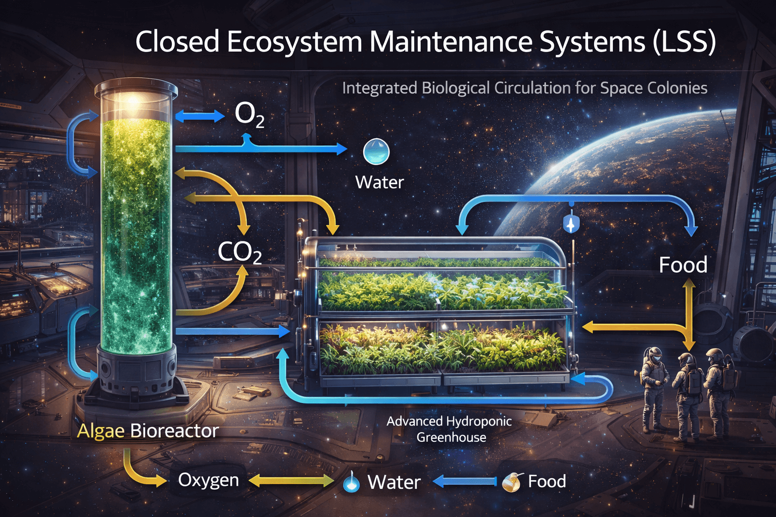폐쇄형 생태계 유지 시스템(LSS)의 과학