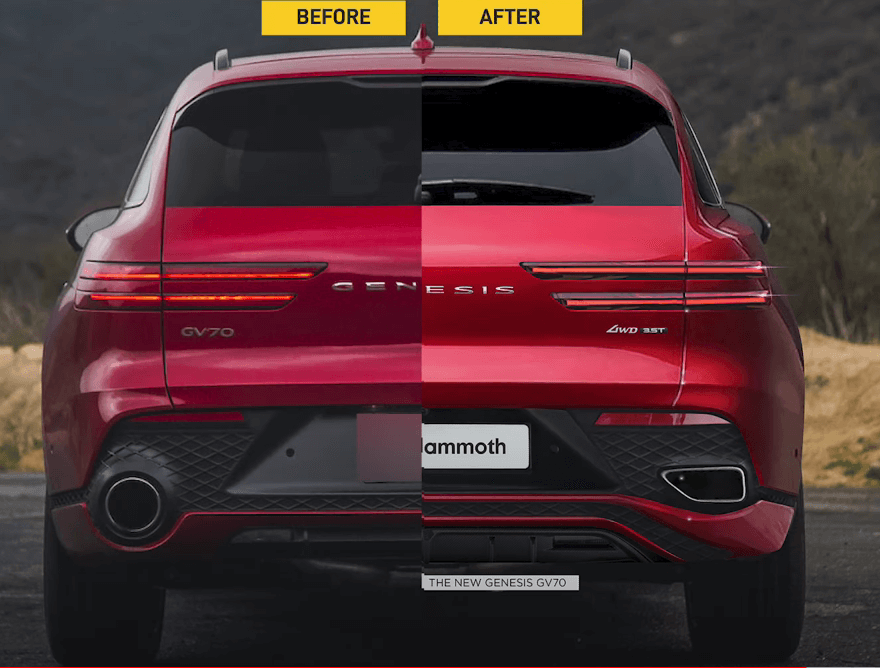 제네시스 GV70 페이스리프트 예상도