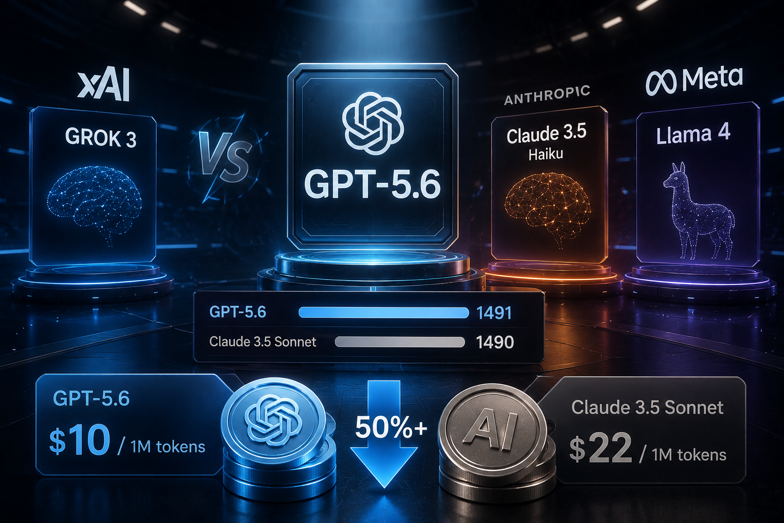 GPT-5.6 출시 (성능 비교, 가성비 전쟁, AI 치킨게임)