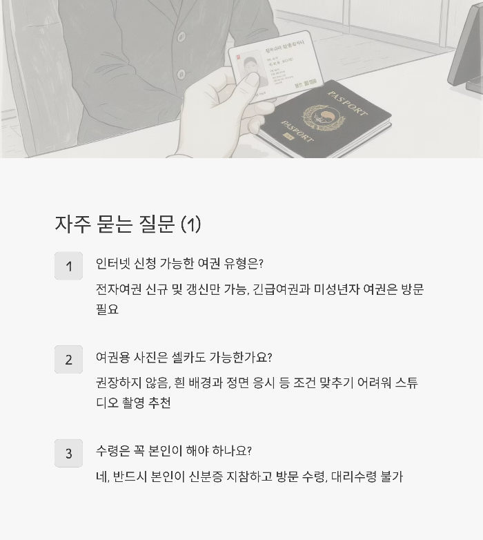 수령 시에는 반드시 신분증 지참!