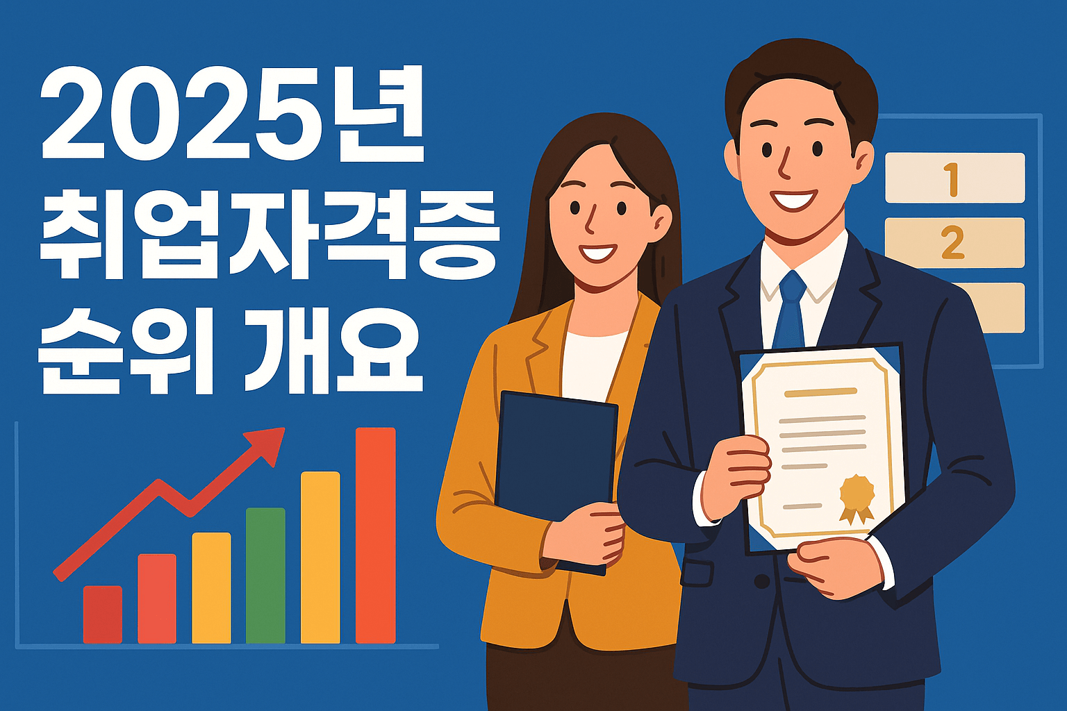 취업자격증 순위 개요