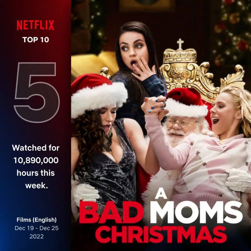 배드 맘스 크리스마스 포스터