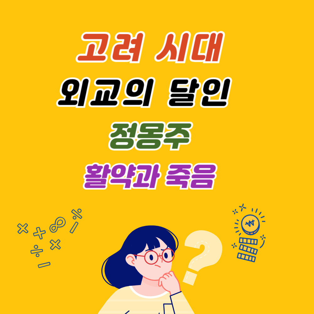 외교의 달인 정몽주의 활약과 죽음