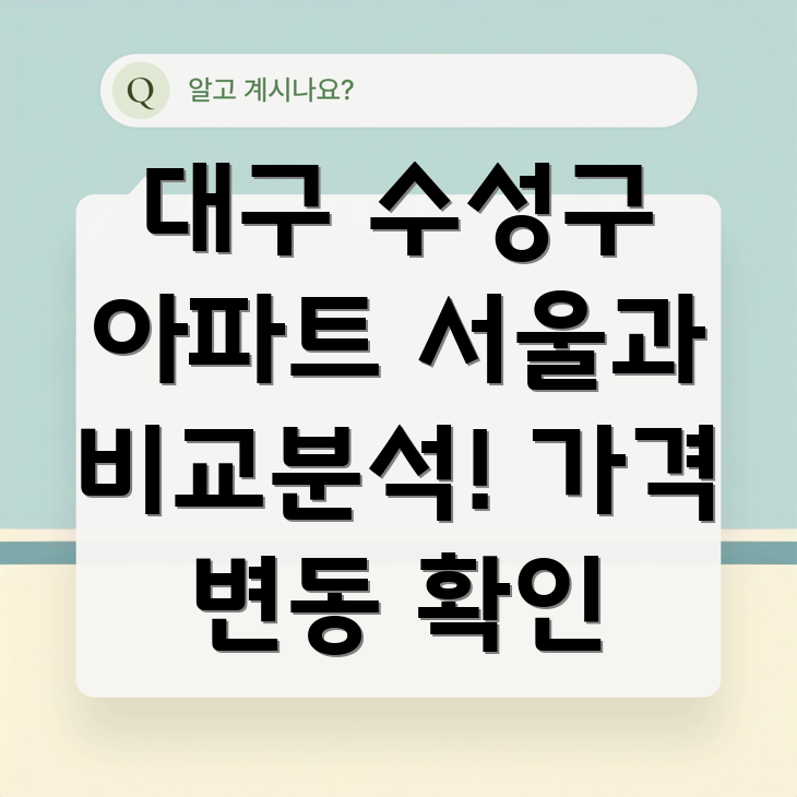 대구 수성구 수성4가동 아파트 시세