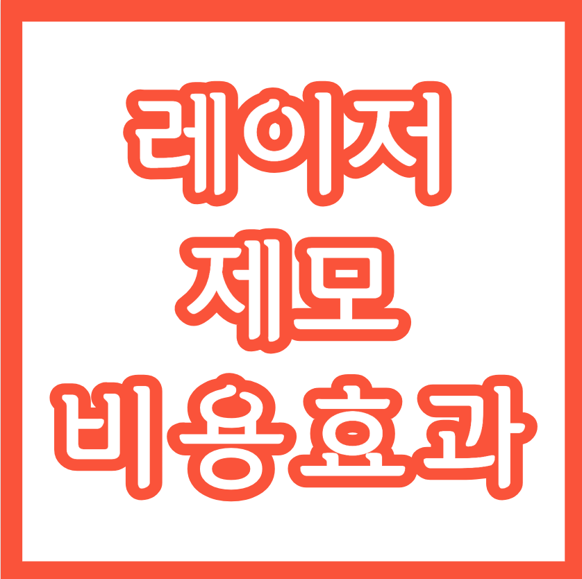 레이저제모 <비용,효과,원리> 확인하고 받아보세요!