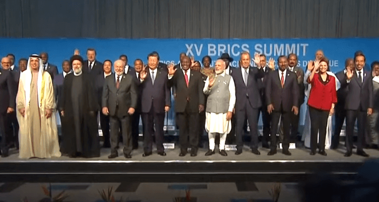 브릭스 정상회의 장면