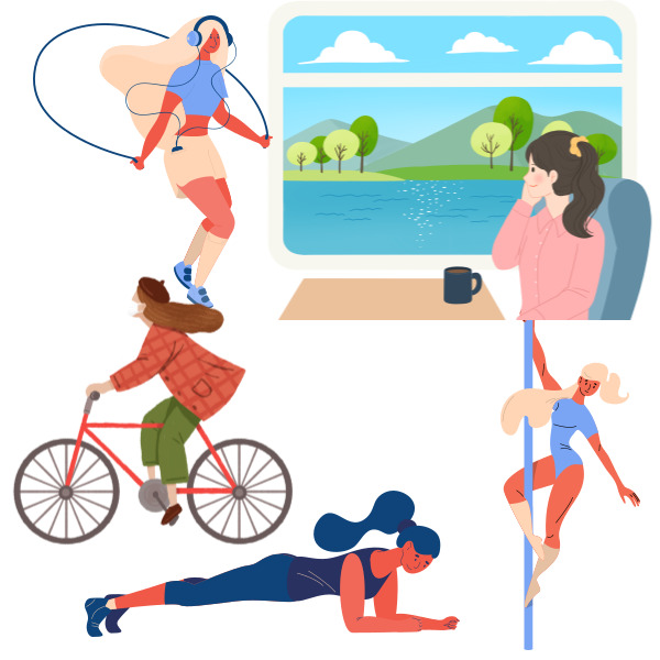 시술후 운동 여행을 마음놓고 할수 있어요.