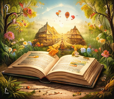 소설책 관련 그림