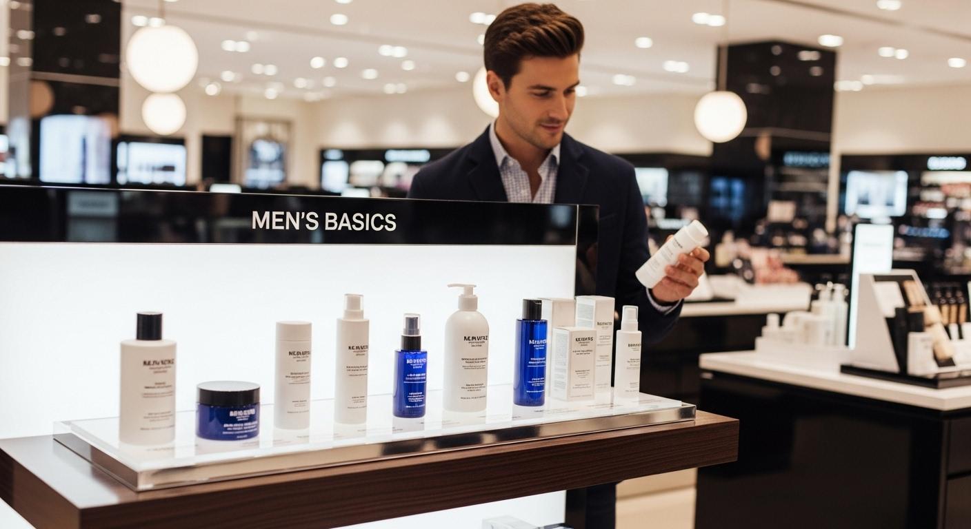 남자 기초화장품 백화점