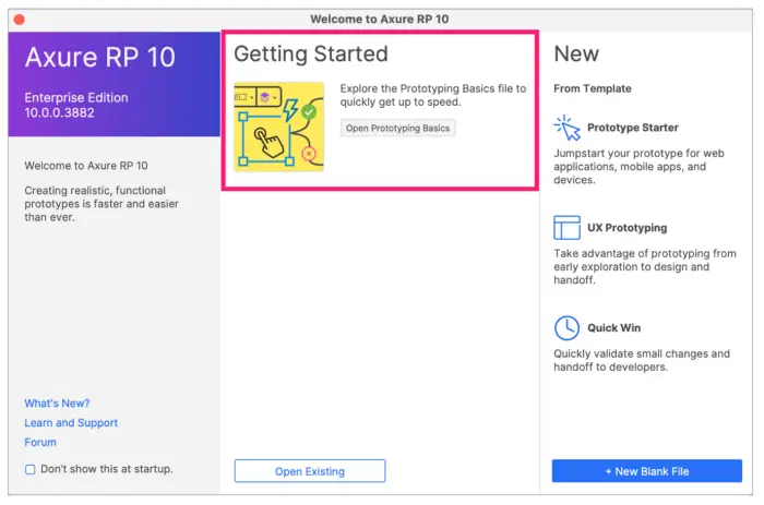 Axure 예시 이미지