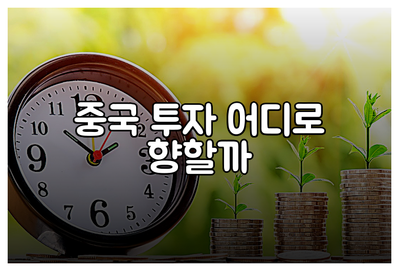 중국 투자 어디로 향할까