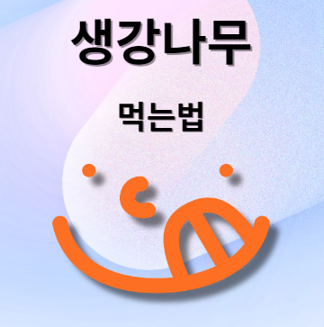 생강나무 먹는법