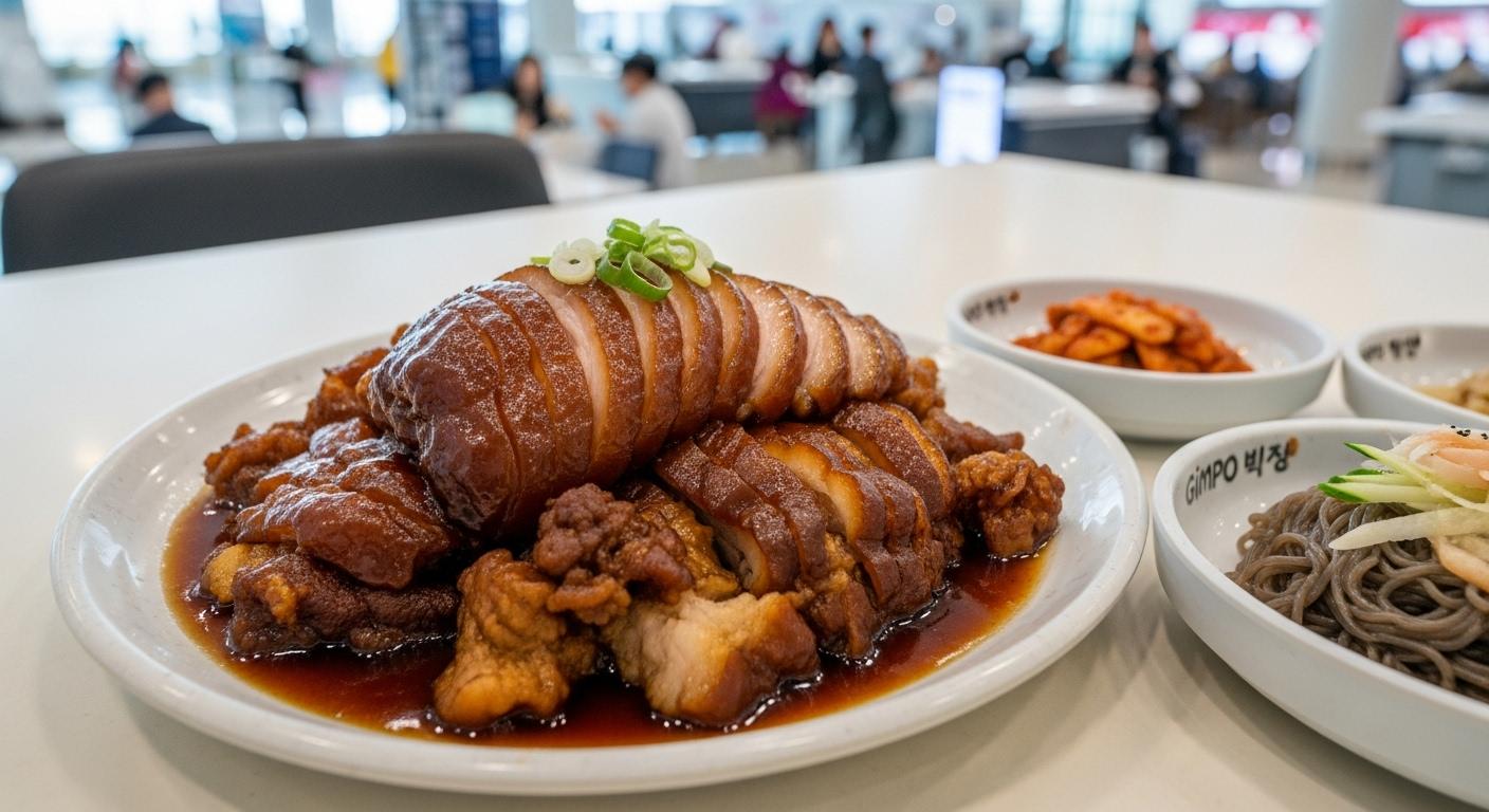 김포공항 동파육